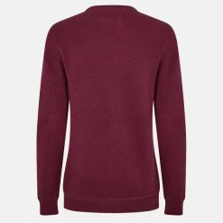 Linus seed stitch Crew Neck Jumper Men