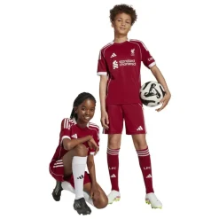 Liverpool Home Shorts 2025 2026 Juniors