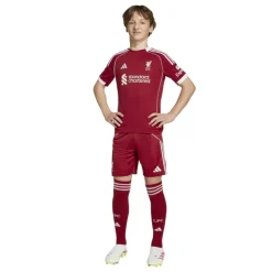 Liverpool Home Shorts 2025 2026 Juniors
