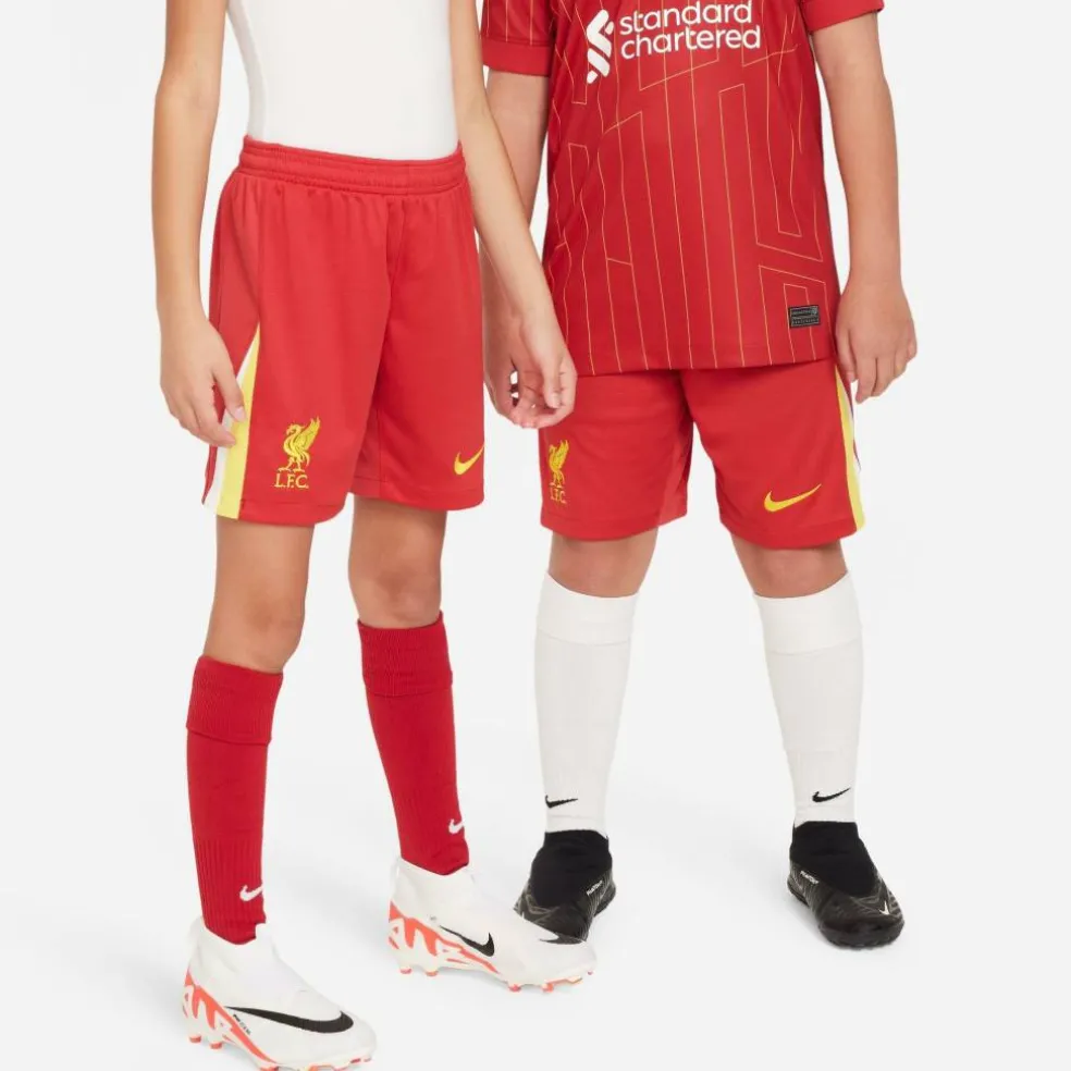 Liverpool Home Shorts 2024 2025 Juniors