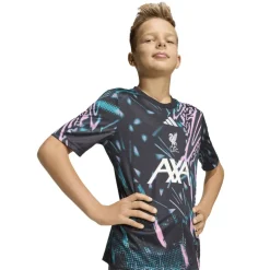 Liverpool 2025 2026 Pre Match Jersey Kids