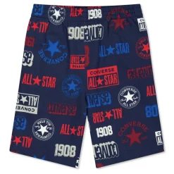Logo Allover Print Shorts