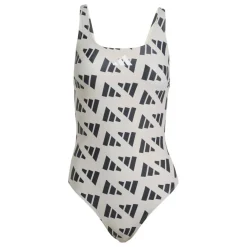 Logo Graphic V-Back Swimsuit