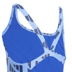 Logo Graphic V-Back Swimsuit Juniors