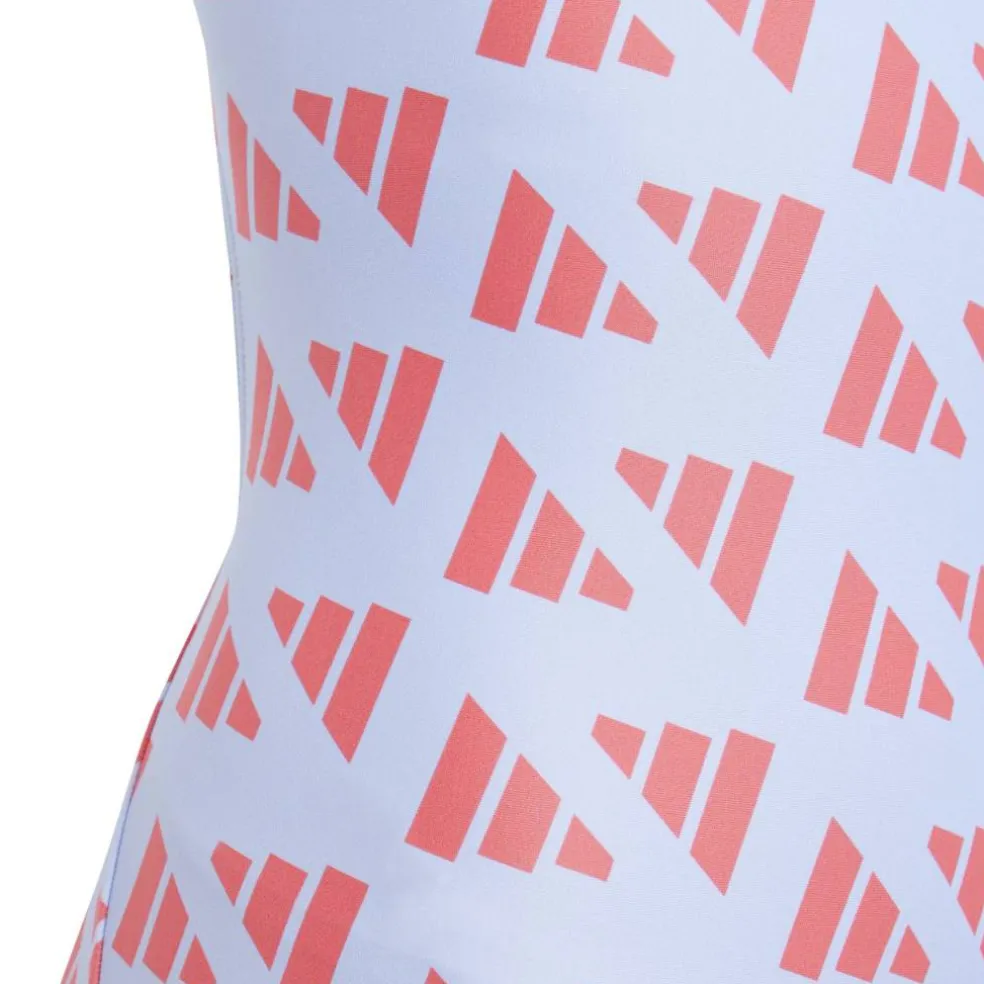 Logo Graphic V-Back Swimsuit Juniors