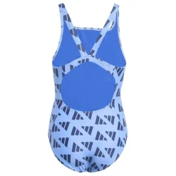 Logo Graphic V-Back Swimsuit Juniors