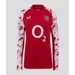 Long Sleeve Drill Top England Rugby 2025 Womens