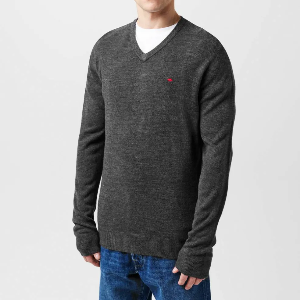 Long sleeve V Neck Jumper