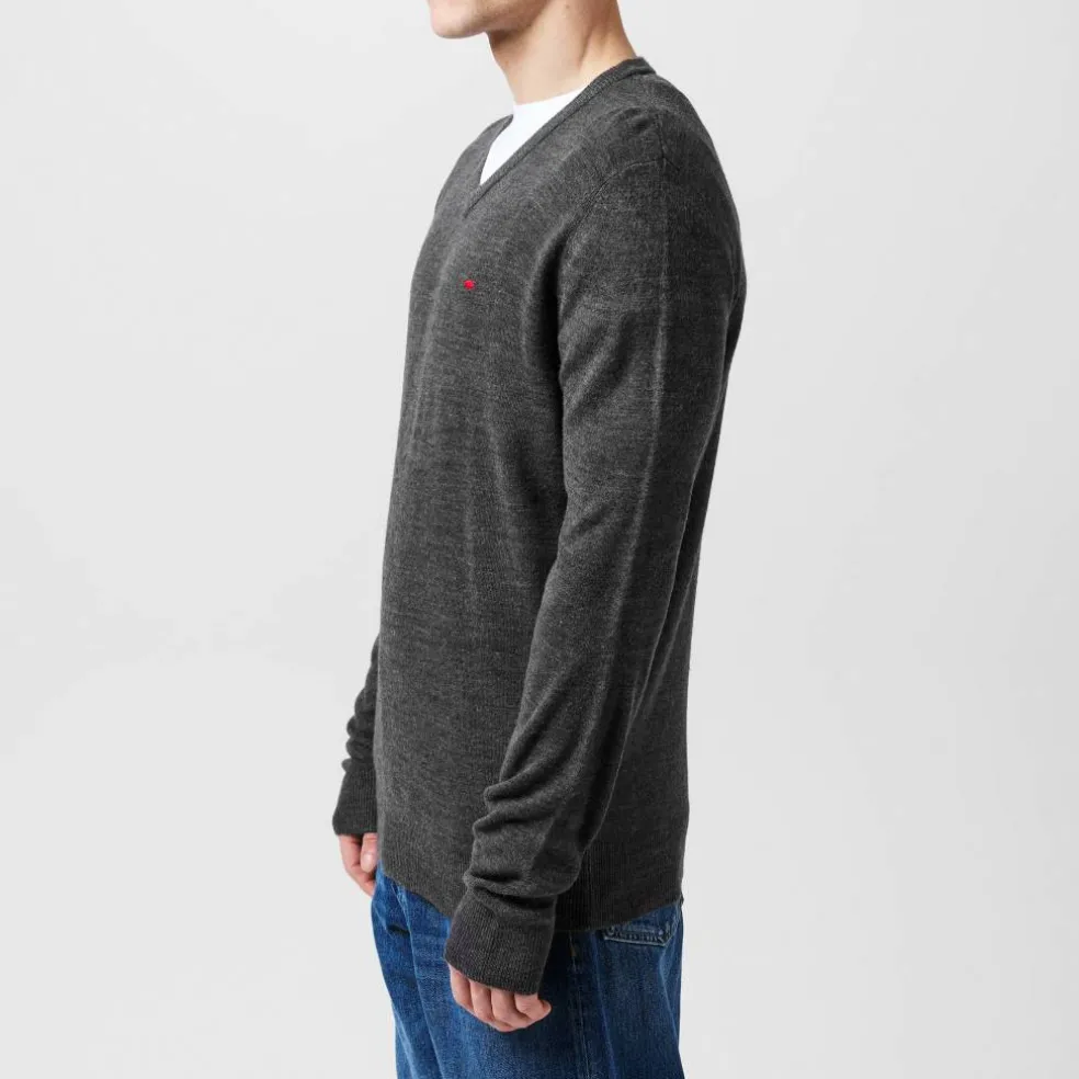 Long sleeve V Neck Jumper