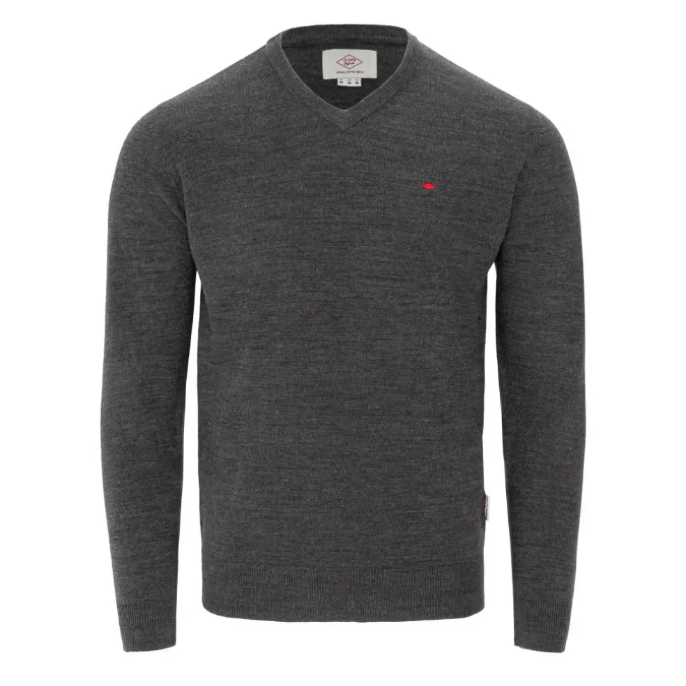 Long sleeve V Neck Jumper