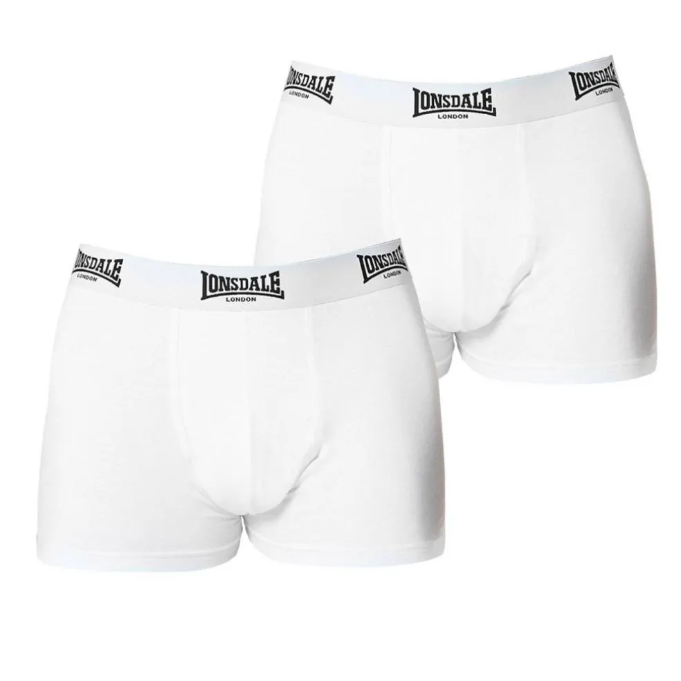 Lonsdale Trunk Shorts 2 Pack Mens