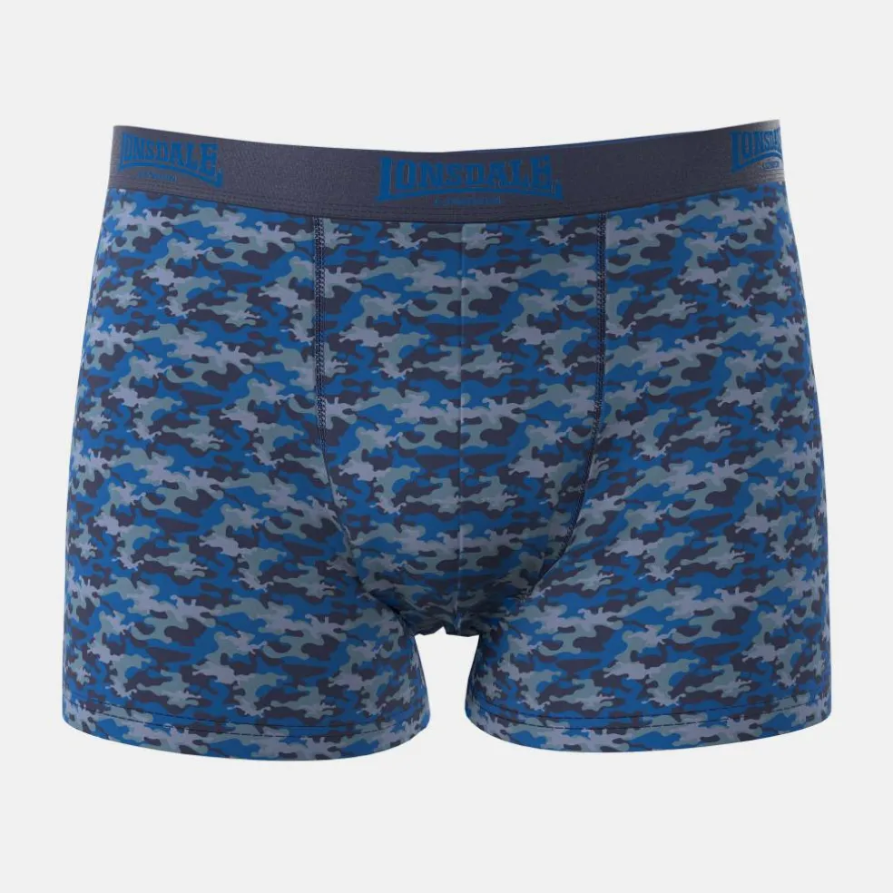 Lonsdale Trunk Shorts 2 Pack Mens