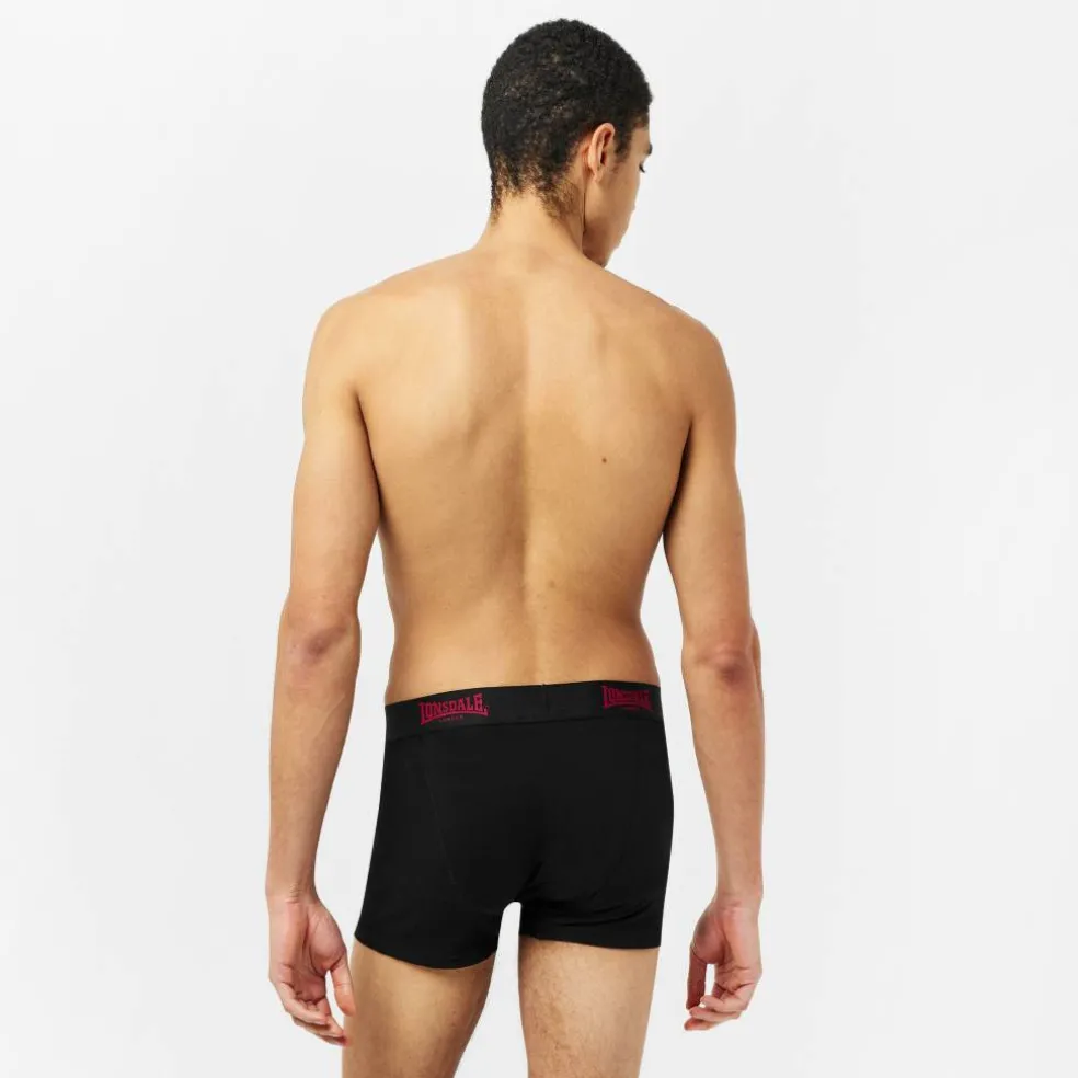Lonsdale Trunk Shorts 2 Pack Mens