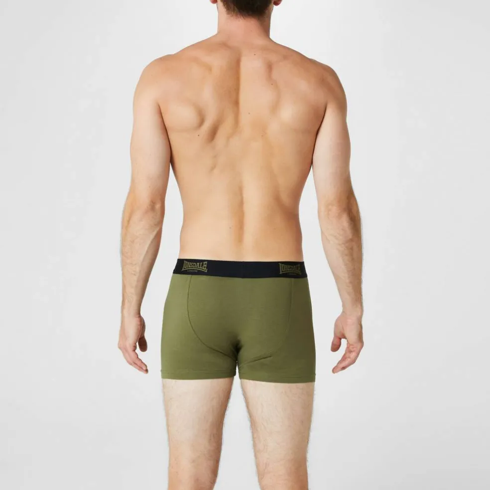 Lonsdale Trunk Shorts 2 Pack Mens