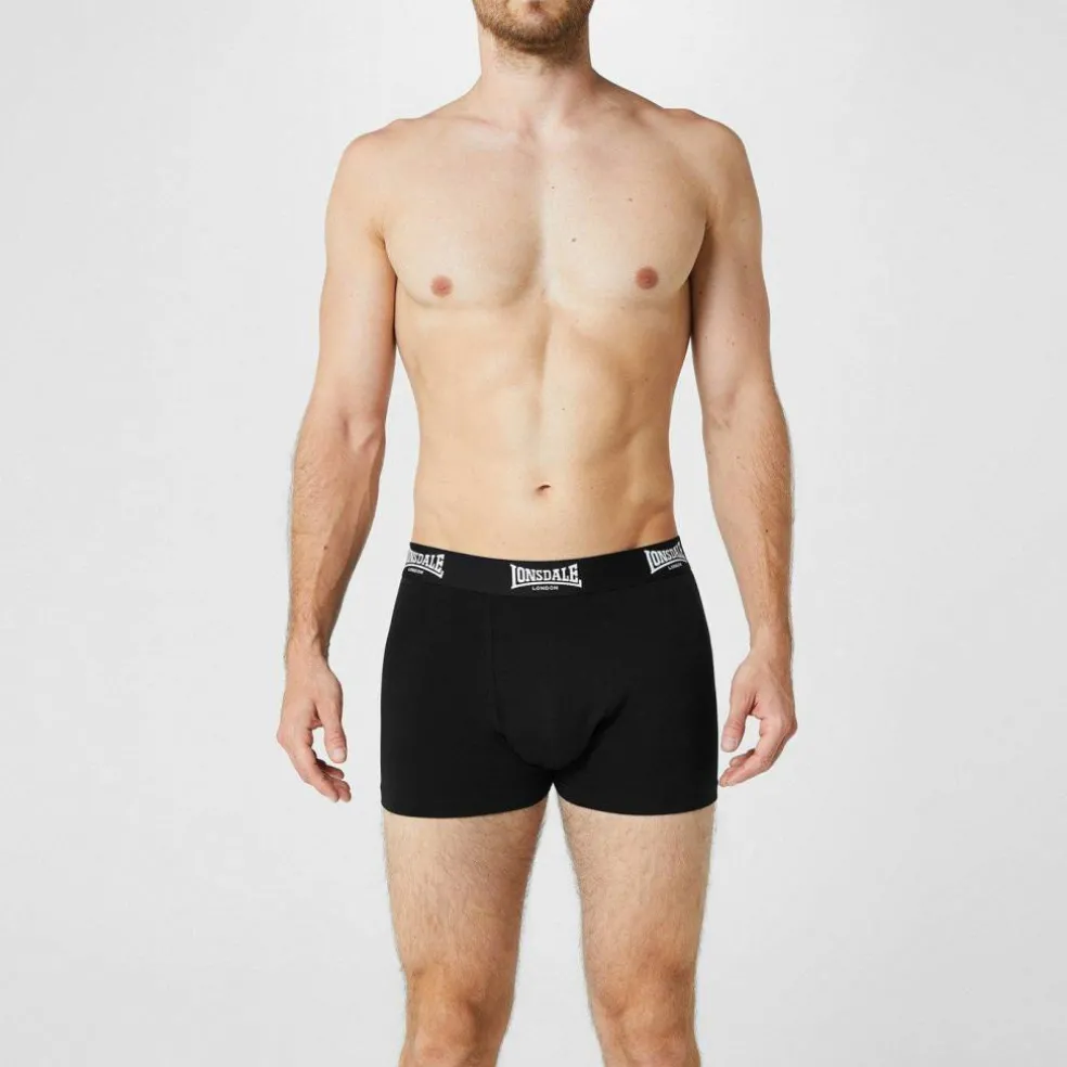 Lonsdale Trunk Shorts 2 Pack Mens