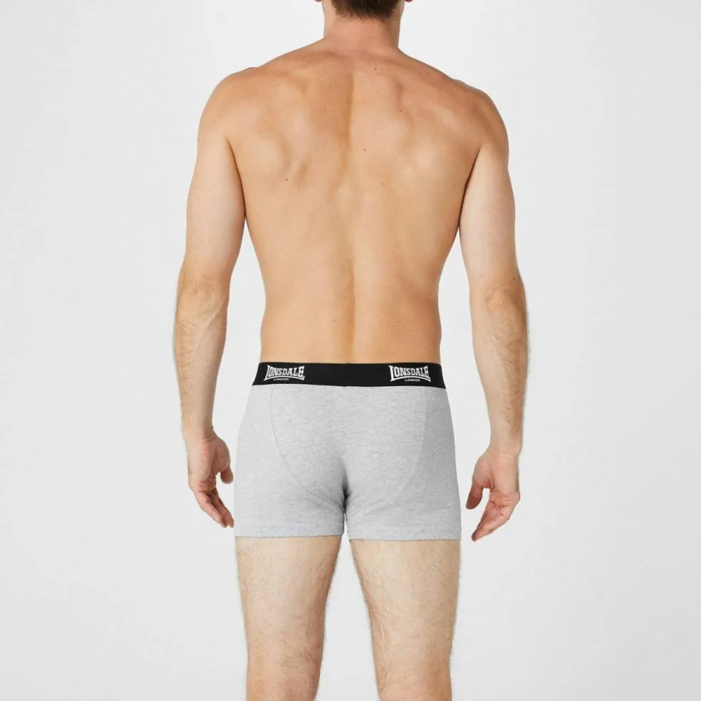 Lonsdale Trunk Shorts 2 Pack Mens