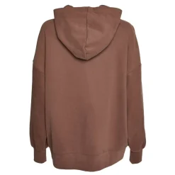Lounge Boxy Oversized Hoodie - Coffee
