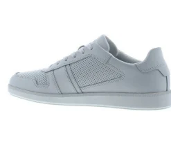 Low Lace Up Leather Trainers