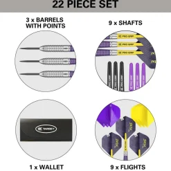 Luke Littler 22G Brass Dart Set