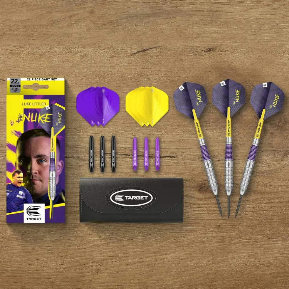 Luke Littler 22G Brass Dart Set