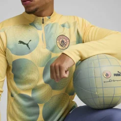 Manchester City FC Fourth Pre-Match Drill Jacket 2024 2025 Adults
