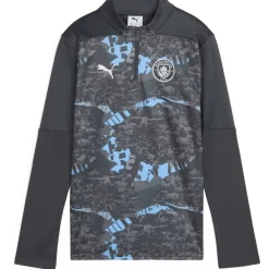 Manchester City Pre-Match Quarter-Zip Top 2024 2025 Juniors