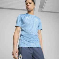 Manchester City Prematch Shirt 2024 2025 Adults