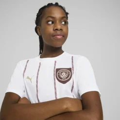 Manchester City Pre Match Short Sleeve Shirt Juniors