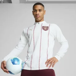 Manchester City Pre Match 1/4 Zip Drill Top Adults