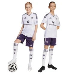 Manchester United Away Shorts 2025 2026 Juniors
