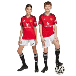 Manchester United Home Shorts 2025 2026 Juniors