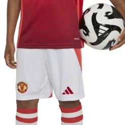 Manchester United Home Shorts 2024 2025 Juniors