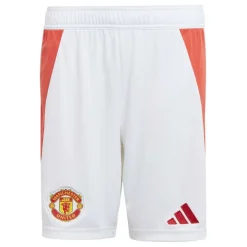 Manchester United Home Shorts 2024 2025 Juniors