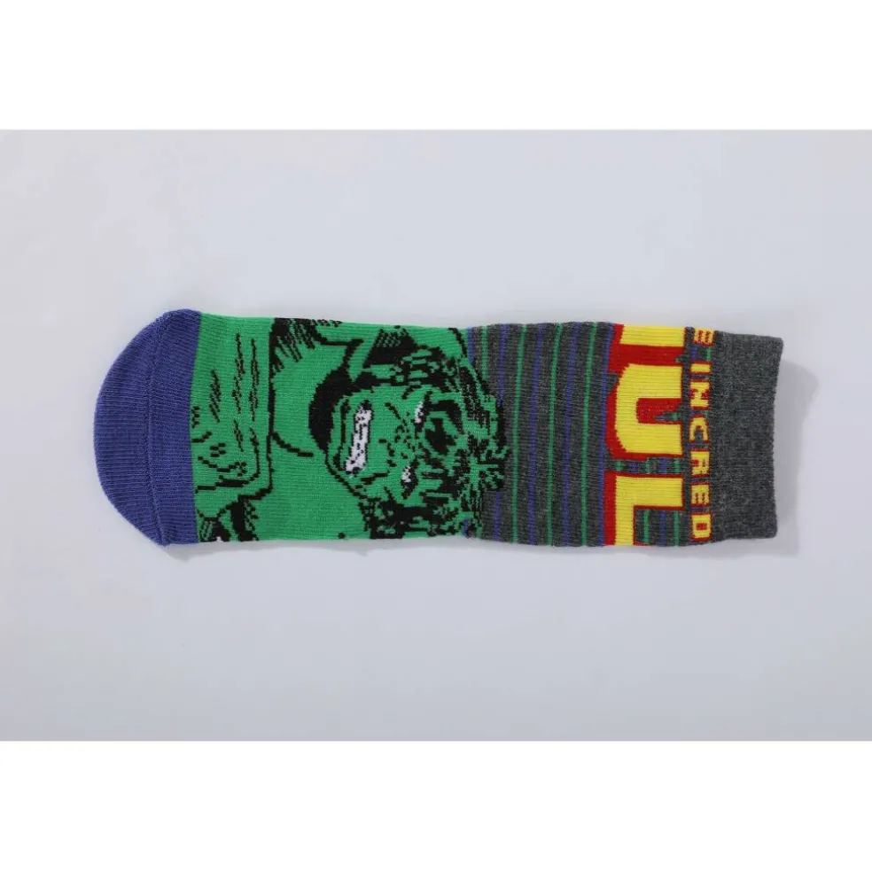 Marvel 3 Pack Crew Socks Infants