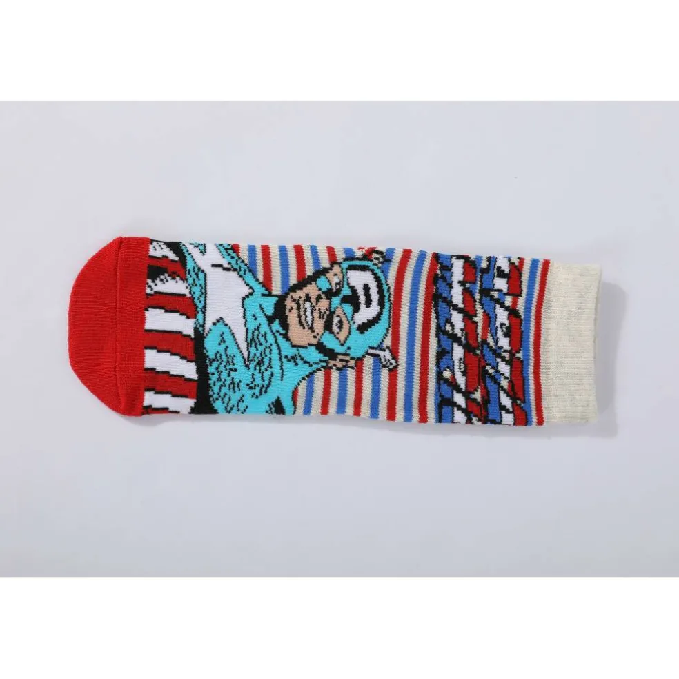 Marvel 3 Pack Crew Socks Infants