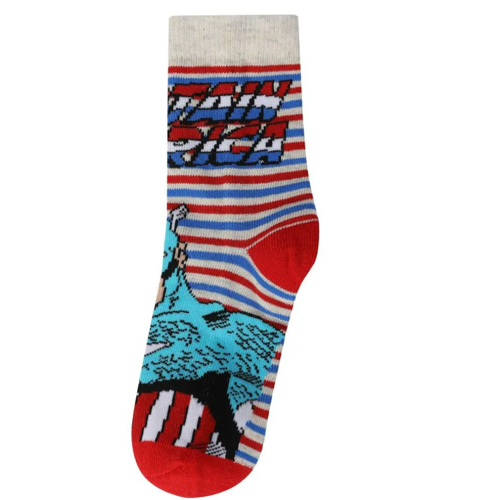 Marvel 3 Pack Crew Socks Infants