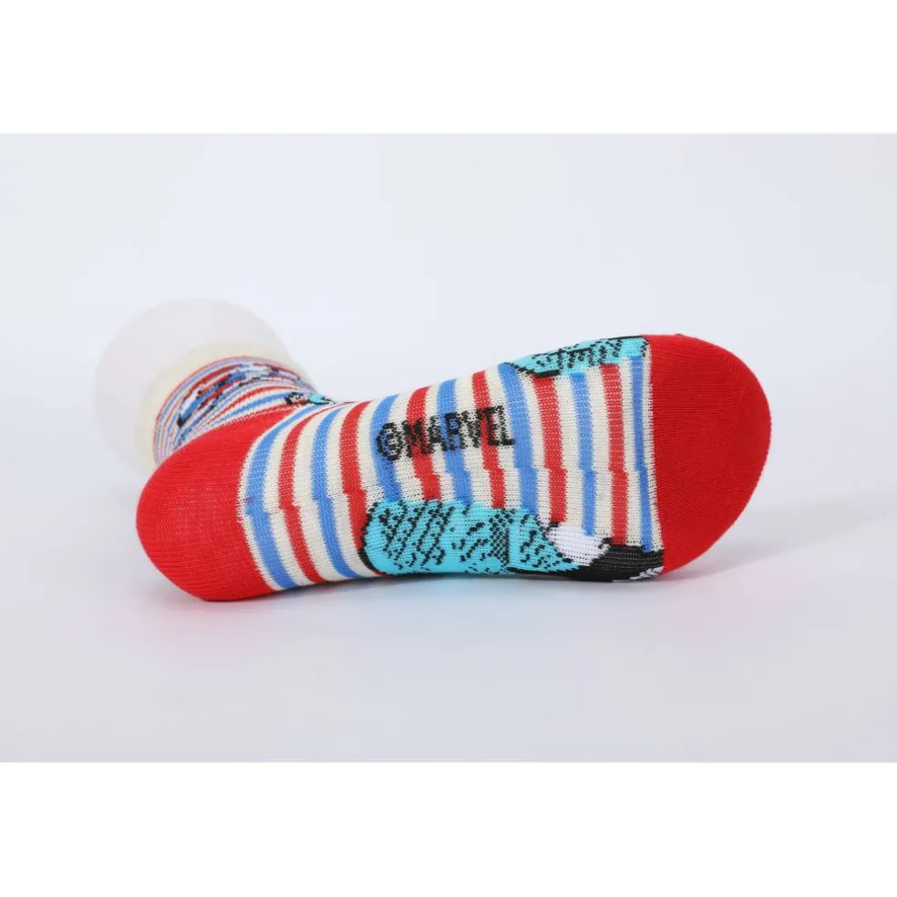 Marvel 3 Pack Crew Socks Infants