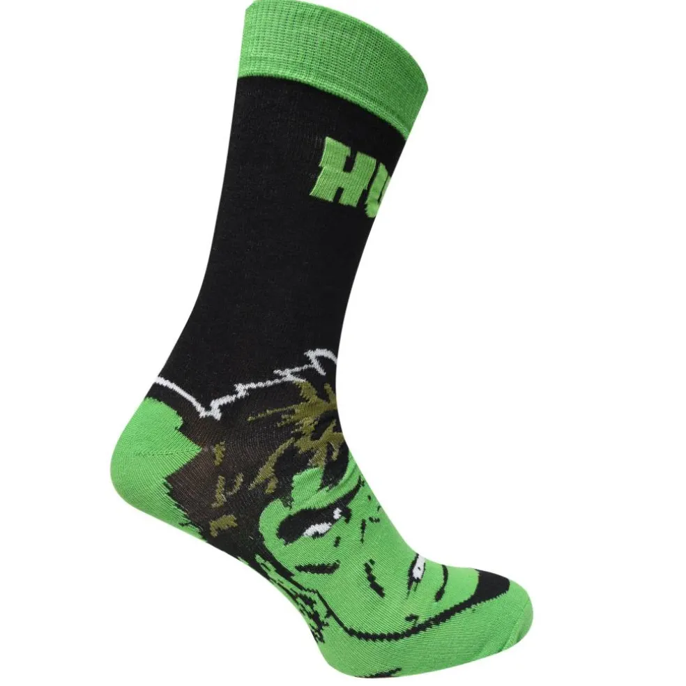 Marvel 3 Pack Crew Socks Mens