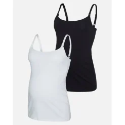 Maternity 2-Pack Strap Nursing Vests