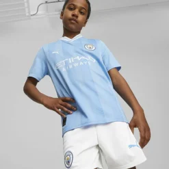 MCFC Home Jersey Replica Jr