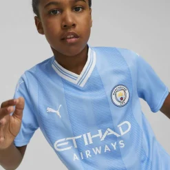 MCFC Home Jersey Replica Jr