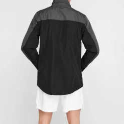 Men's Golf Water Resistant Windproof Long Sleeve Funnel Neck Waterproof Jacket