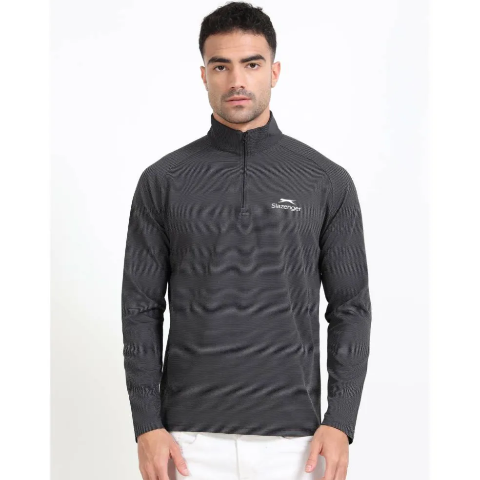 Men's Hybrid Quarter Zip Long Sleeve Performance Golf Jacket