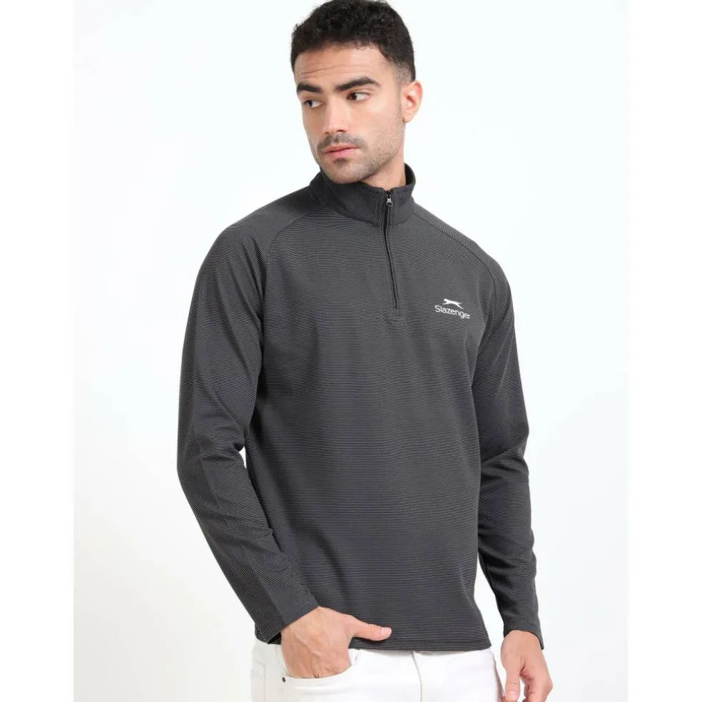 Men's Hybrid Quarter Zip Long Sleeve Performance Golf Jacket