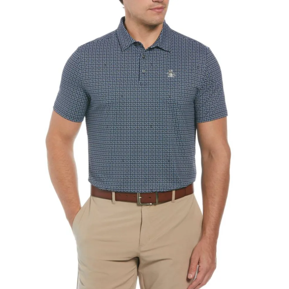 Men's Alovr Short-Sleeve Performance Polo Shirt