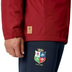 Men's British and Irish Lions Waterproof Long Sleeve 2024 Performance Rugby Jacket