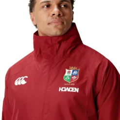 Men's British and Irish Lions Waterproof Long Sleeve 2024 Performance Rugby Jacket