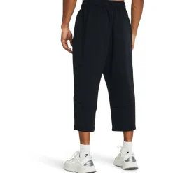 Men's Fleece Baggy Cropped Performance Tracksuit Bottoms