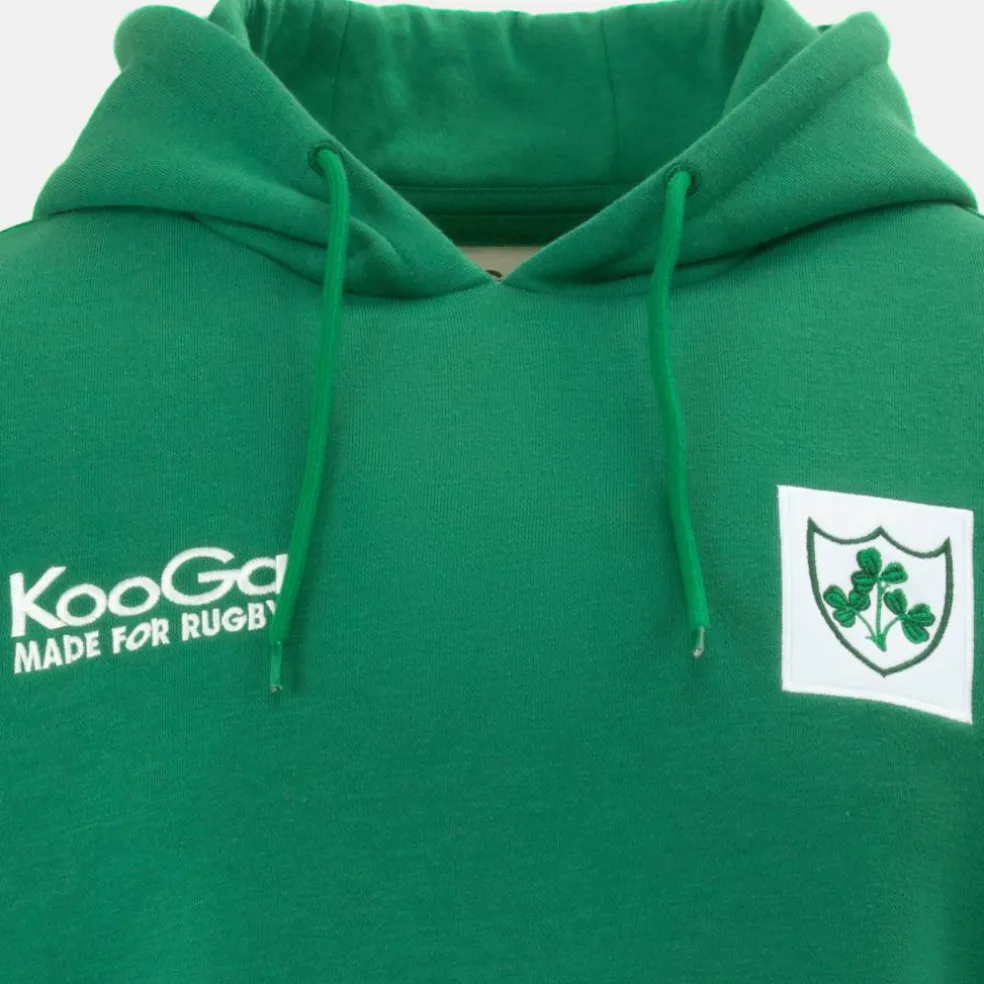 Mens Ireland Rugby OTH Retro Vintage Hoodie