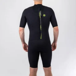 Men's O'Brien Sport 2mm Back Zip Tight Fit Shorty Wetsuit